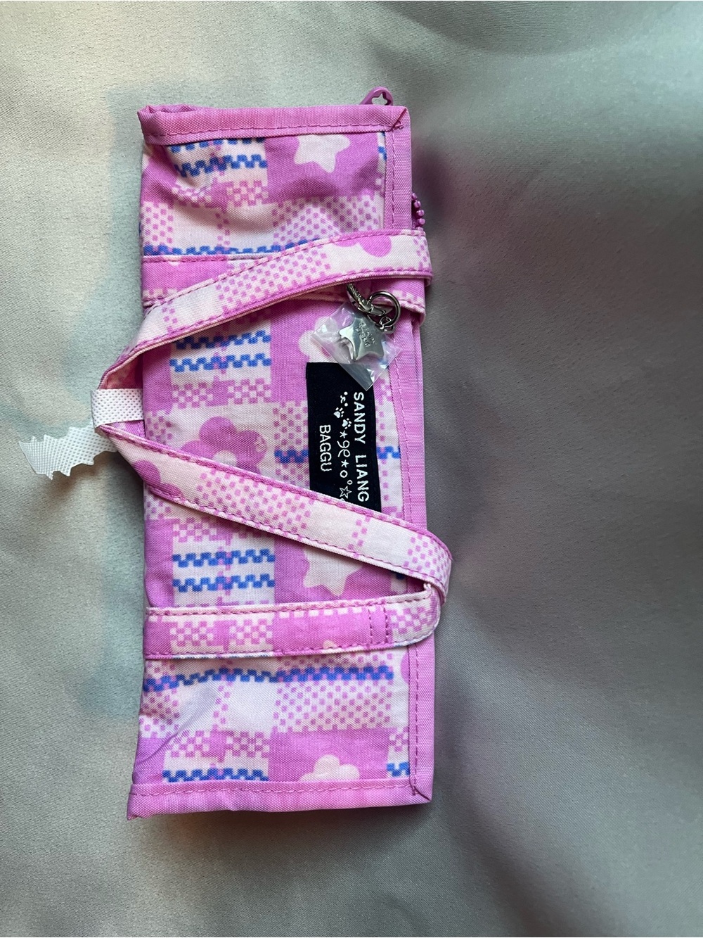Sandy Liang Pink Patchwork bag